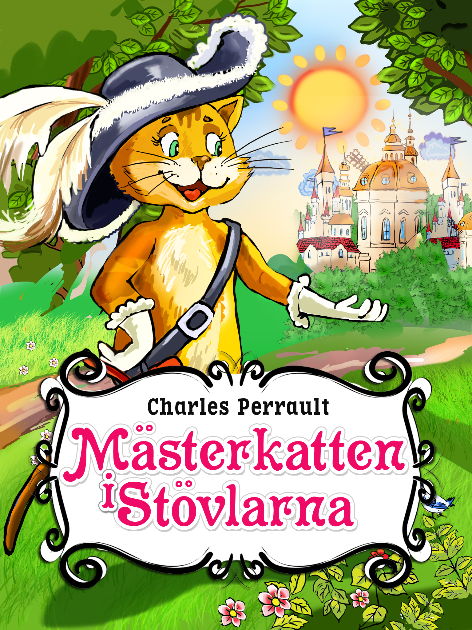 Mästerkatten i Stövlarna-Illustrerad bok för barn